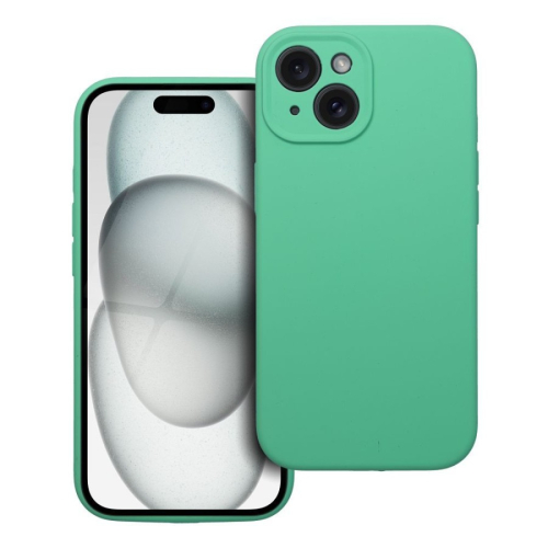CAPA FORCELL SILICONE 2mm IPHONE 15 MINT
