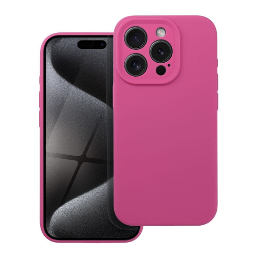 CAPA FORCELL SILICONE 2mm IPHONE 16 PRO ROSA