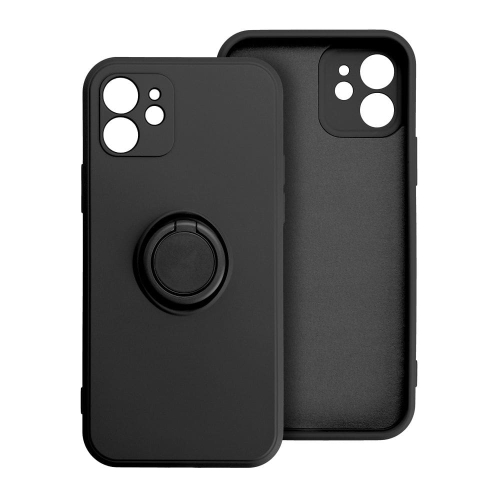 CAPA FORCELL SILICONE RING IPHONE 16 PRO PRETO