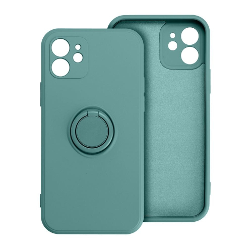CAPA FORCELL SILICONE RING IPHONE 16 PRO VERDE
