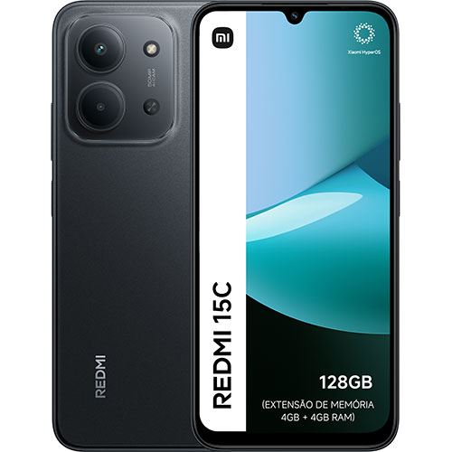 XIAOMI REDMI 15C 8GB (4+4) 128GB MIDNIGHT BLACK