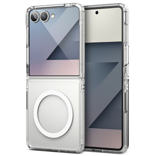 CAPA RINGKE FUSION MAGNETIC MAGSAFE SAMSUNG GALAXY Z FLIP 7 CLEAR