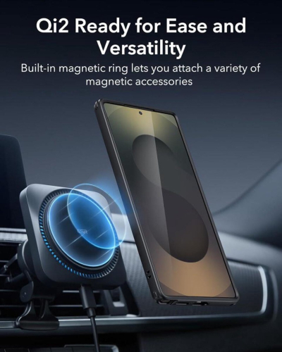 CAPA ESR CLASSIC HYBRID MAGSAFE SAMSUNG GALAXY S25 ULTRA CLEAR/BLACK