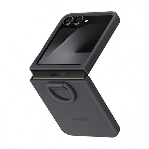 CAPA SILICONE SAMSUNG Z FLIP 7 FE / Z FLIP 6 (EF-PF741TBEGWW) BLACK