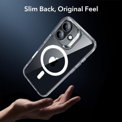 PACK ESR CAPA HYBRID MAGSAFE + PELICULA IPHONE 17 CLEAR