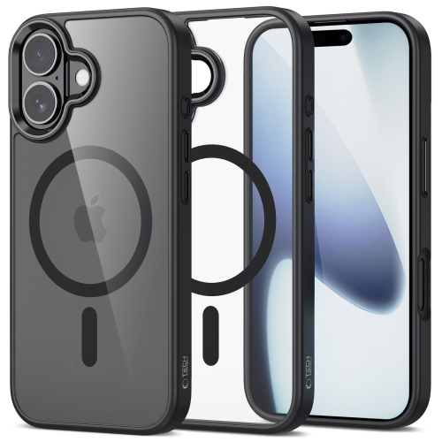 CAPA TECH-PROTECT MAGSAFE IPHONE 17 BLACK CLEAR