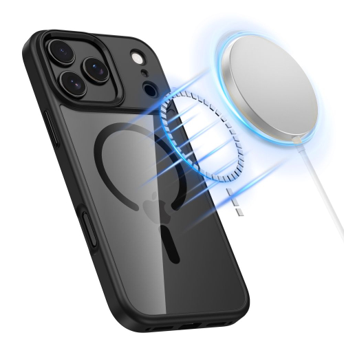CAPA TECH-PROTECT MAGSAFE IPHONE 17 PRO BLACK CLEAR