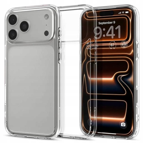 CAPA SPIGEN ULTRA HYBRID IPHONE 17 PRO MAX CRYSTAL CLEAR