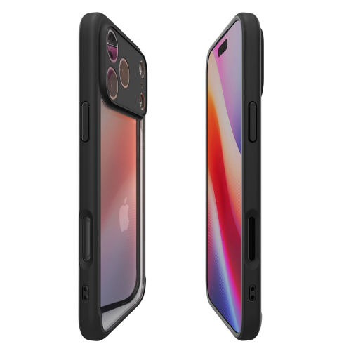CAPA SPIGEN ULTRA HYBRID IPHONE 17 PRO MAX MATTE BLACK