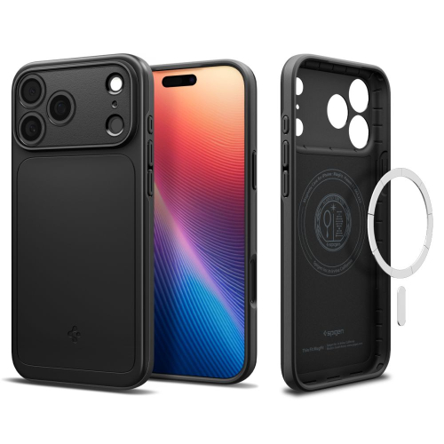 CAPA SPIGEN THIN FIT MAGSAFE IPHONE 17 PRO MAX BLACK