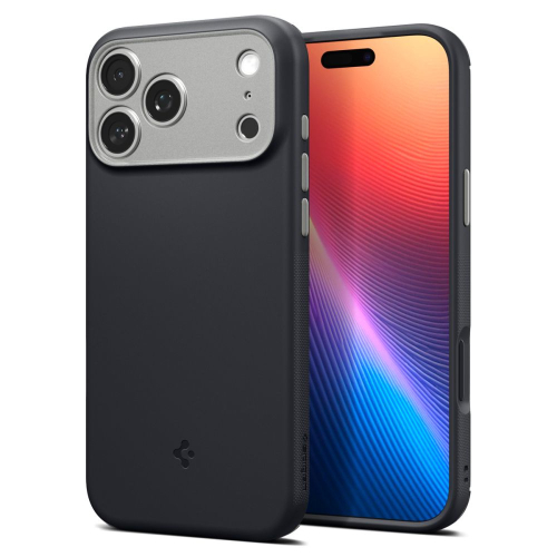 CAPA SPIGEN NANO POP MAGSAFE IPHONE 17 PRO BLACK SESAME