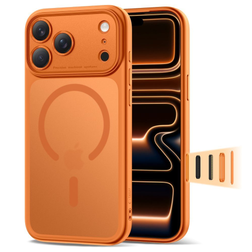 CAPA TECH-PROTECT MAGPEAK MAGSAFE CC IPHONE 17 PRO MAX MATTE COSMIC ORANGE