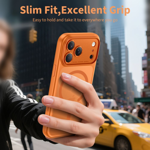 CAPA TECH-PROTECT MAGPEAK MAGSAFE CC IPHONE 17 PRO MAX MATTE COSMIC ORANGE