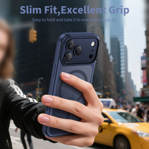 CAPA TECH-PROTECT MAGPEAK MAGSAFE CC IPHONE 17 PRO MAX MATTE DEEP BLUE