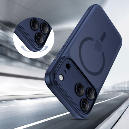 CAPA TECH-PROTECT MAGPEAK MAGSAFE CC IPHONE 17 PRO MAX MATTE DEEP BLUE