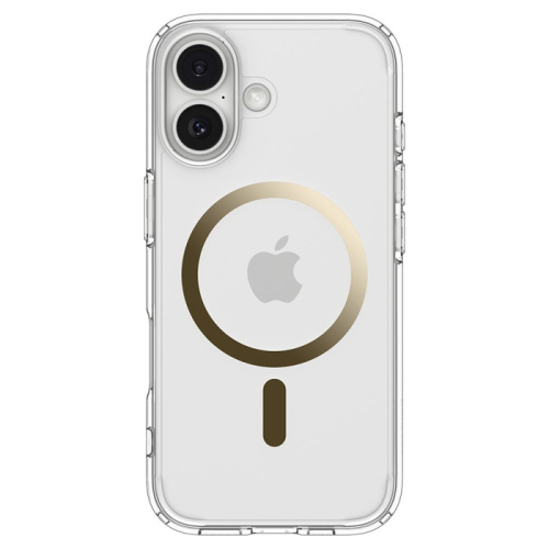 CAPA SPIGEN ULTRA HYBRID MAG FIT IPHONE 17 CLEAR GOLD (ACS10382)