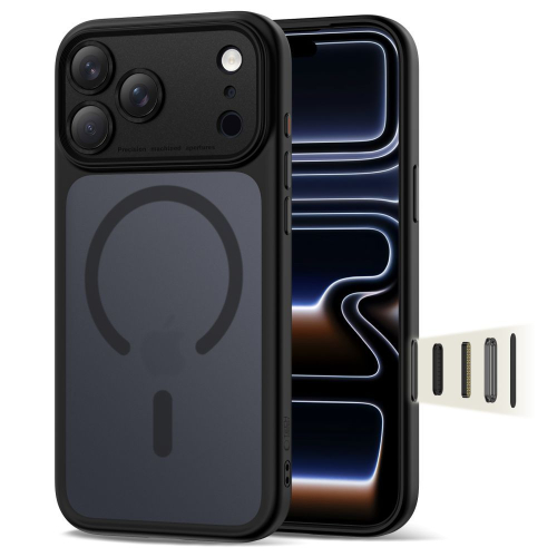 CAPA TECH-PROTECT MAGPEAK MAGSAFE CC IPHONE 17 PRO MAX MATTE BLACK
