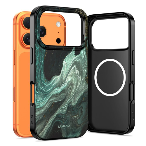 CAPA TECH-PROTECT LAMANO MAGSAFE IPHONE 17 PRO MAX VERDE AURA
