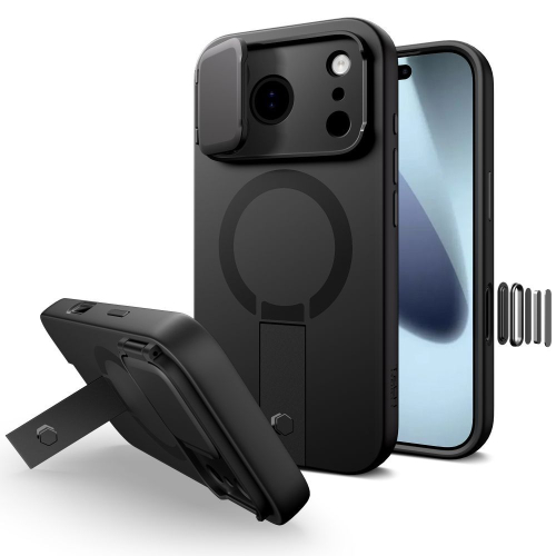 CAPA TECH-PROTECT KEVLAR AURA MAGSAFE CC IPHONE 17 PRO MAX BLACK