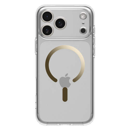 CAPA SPIGEN ULTRA HYBRID MAG FIT IPHONE 17 PRO CLEAR GOLD (ACS10348)