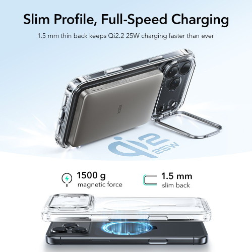 CAPA ESR CLASSIC HYBRID MAGNETIC MAGSAFE IPHONE 17 PRO CLEAR