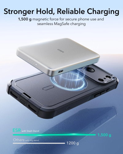 CAPA ESR CYBER TOUCH MAGNETIC IPHONE 17 PRO MAX BLACK