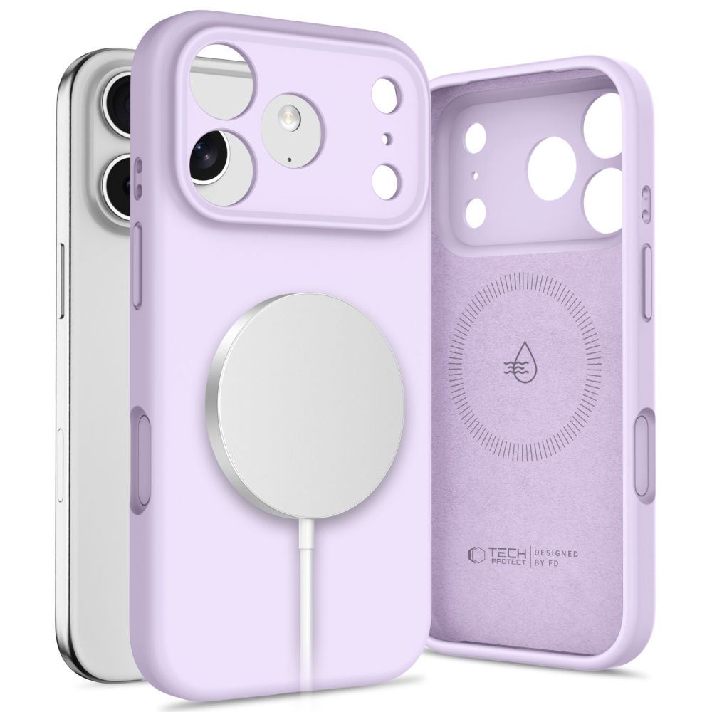 CAPA TECH-PROTECT SILICONE MAGSAFE IPHONE 17 PRO MAX MAUVE