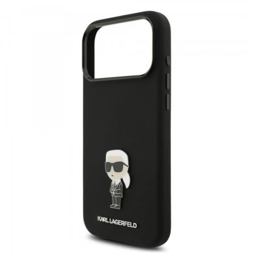 CAPA KARL LAGERFELD IPHONE 17 PRO MAX PRETA