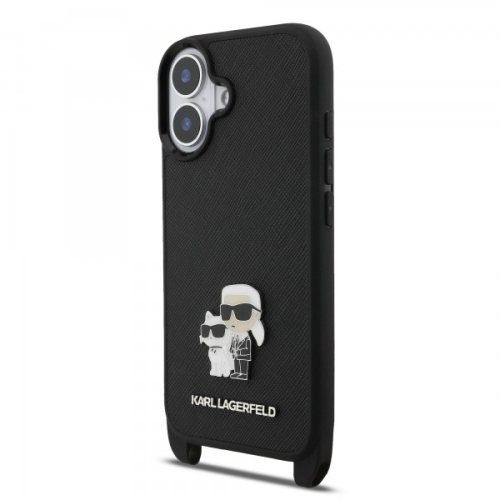CAPA KARL LAGERFELD IPHONE 17 COM FIO DE OMBRO