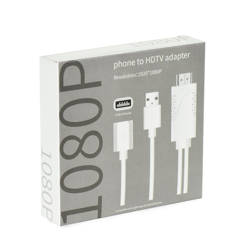 ADAPTADOR MHL HDMI 1080P PARA SMARTPHONES APPLE & ANDROID