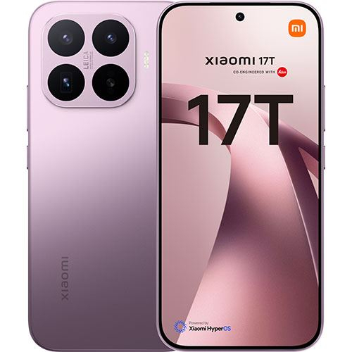 XIAOMI 17T 5G 12GB/256GB ROXO (4nm 3.4Ghz | 6.59" 120Hz | 50MP Leica | 6500mAh 67W)