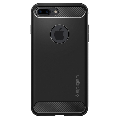 CAPA SPIGEN IPHONE 7/8 PLUS RUGGED ARMOR BLACK (043CS20485)