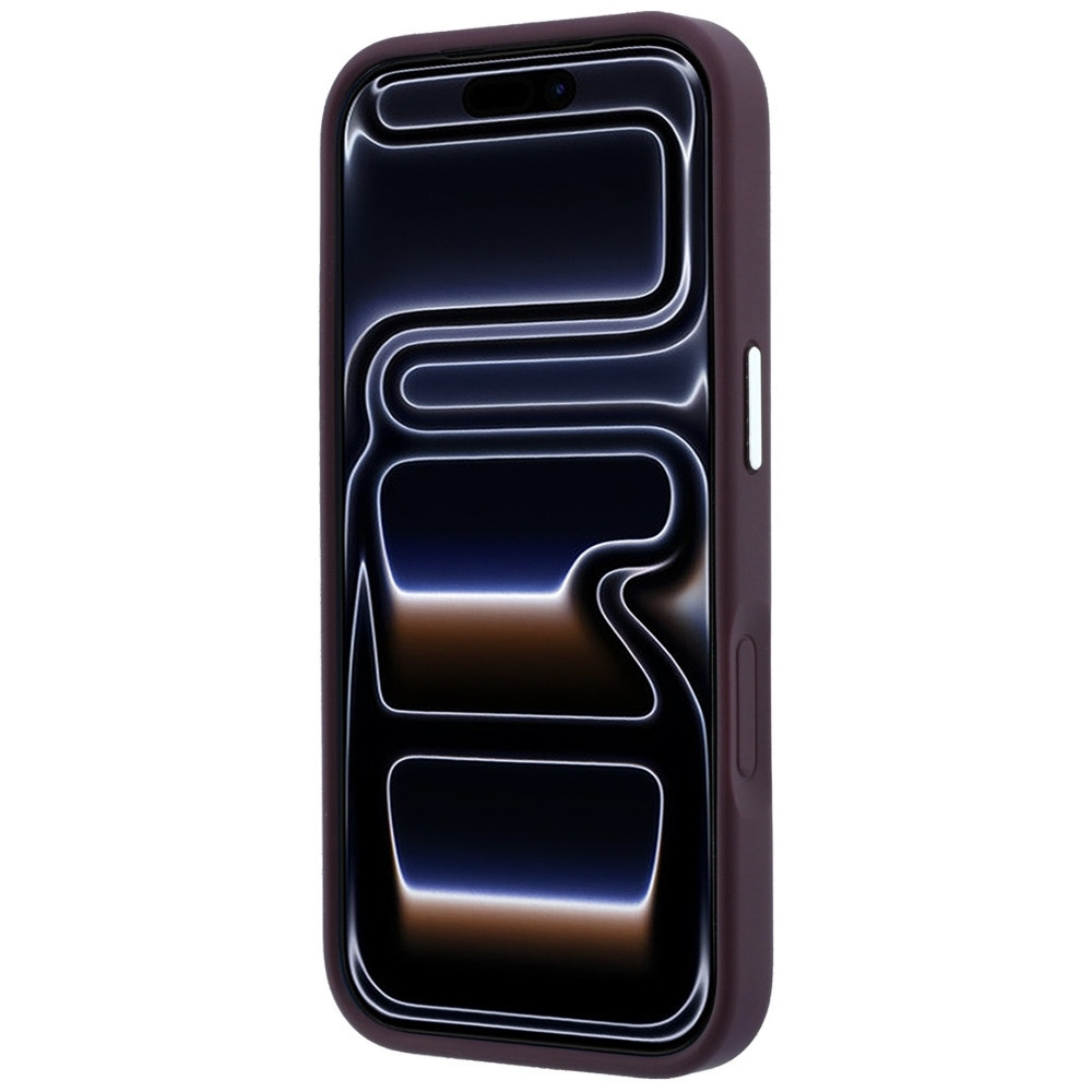 Capa Karl Lagerfeld PU Saffiano Ring Stand MagSafe iPhone 17 Pro Max/ 18 Pro Max Bordô