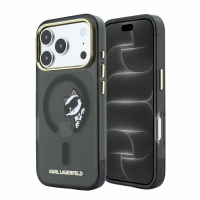 Capa Karl Lagerfeld IML Choupette Peekaboo Magsafe Apple iPhone 18 Pro Max / 17 Pro Max Transparente