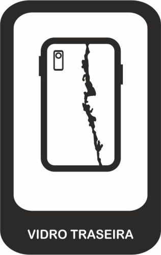 Reparação vidro traseiro inclui lente da camara Huawei P20 PRO CLT-L29