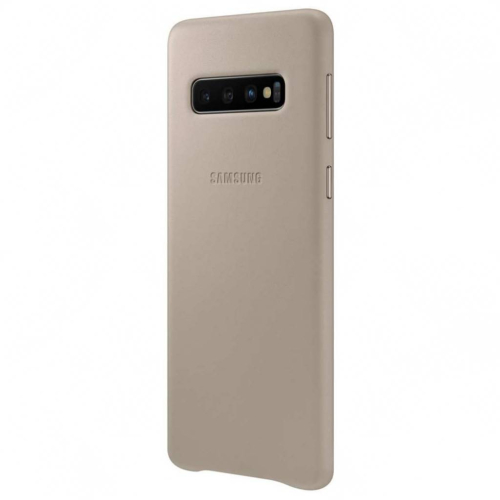 CAPA SAMSUNG GALAXY S10 LEATHER COVER GREY (EF-VG973LBEGWW) - - Galaxy S -  www.dotbright.pt