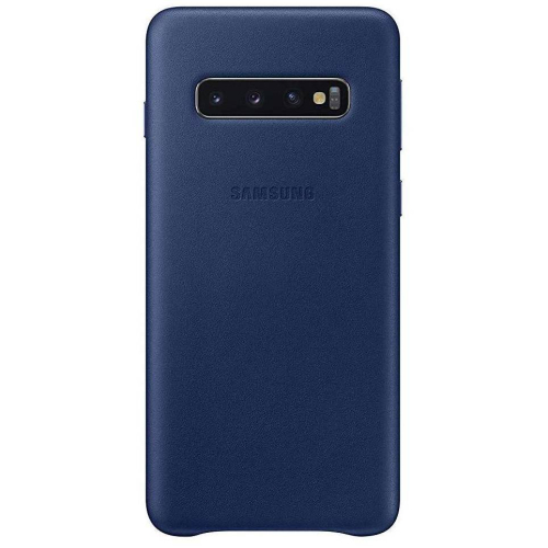 CAPA SAMSUNG GALAXY S10e LEATHER COVER BLUE (EF-VG970LNEGWW)
