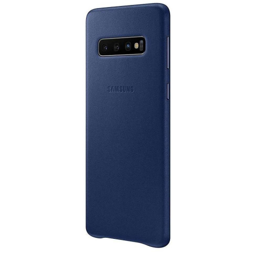 CAPA SAMSUNG GALAXY S10e LEATHER COVER BLUE (EF-VG970LNEGWW)