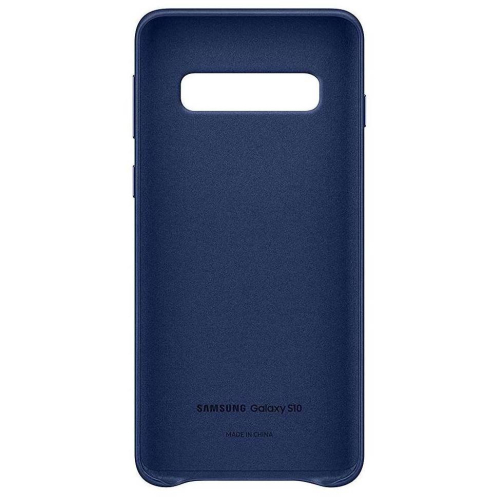 CAPA SAMSUNG GALAXY S10e LEATHER COVER BLUE (EF-VG970LNEGWW)