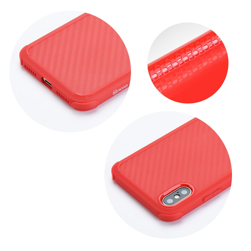 CAPA ROAR CARBON ARMOR PARA IPHONE XS MAX RED