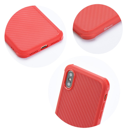 CAPA ROAR CARBON ARMOR PARA IPHONE XS MAX RED