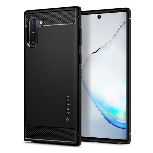 CAPA SPIGEN SAMSUNG GALAXY NOTE 10 RUGGED ARMOR BLACK (628CS27374)