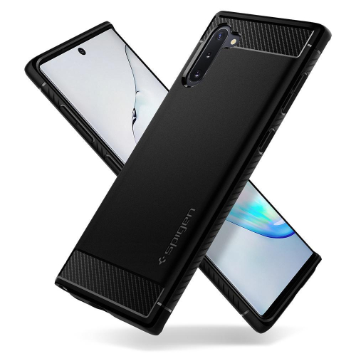 CAPA SPIGEN SAMSUNG GALAXY NOTE 10 RUGGED ARMOR BLACK (628CS27374)