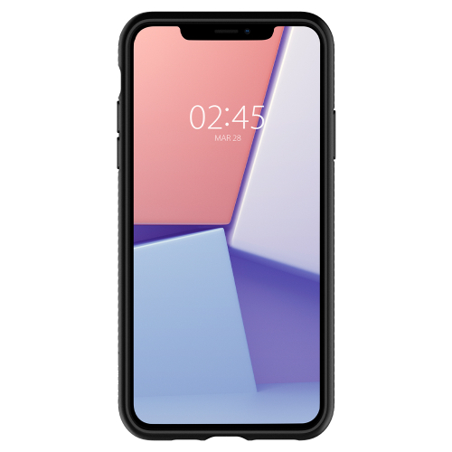 CAPA SPIGEN IPHONE 11 PRO MAX LIQUID AIR MATTE BLACK (075CS27134)
