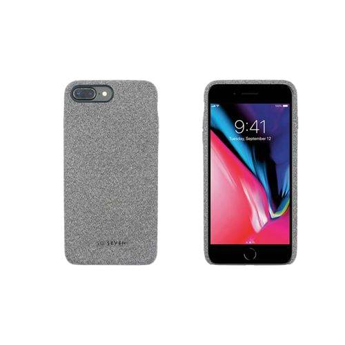 CAPA SO SEVEN GENTLEMAN CASE FABRIC GREY FOR IPHONE 7/8 PLUS
