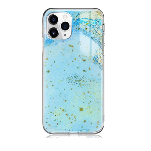 CAPA FORCELL SILICONE MARBLE HUAWEI P SMART Z BLUE