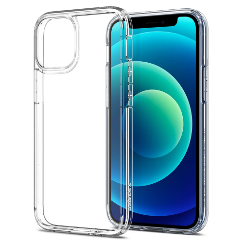 CAPA SPIGEN ULTRA HYBRID CLEAR PHONE 12 MINI (ACS01745)