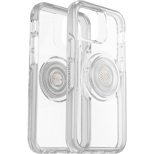 CAPA OTTERBOX SYMMETRY POP Z POPSOCKETS DROP+ IPHONE 12 MINI CLEAR