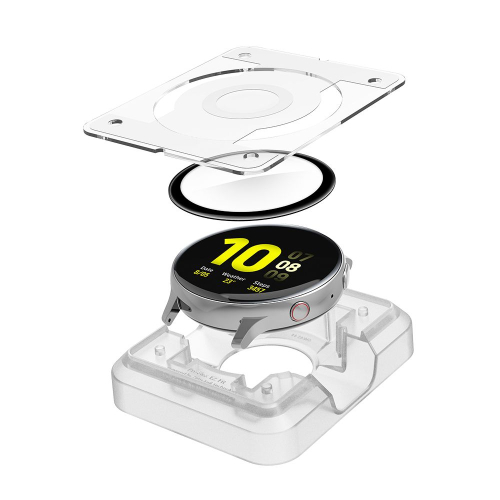 PELICULA VIDRO TEMPERADO SPIGEN PROFILEX EZ FIT SAMSUNG GALAXY WATCH ACTIVE 2 40MM (AFL01221)