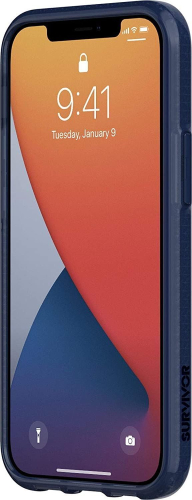 CAPA GRIFFIN SURVIVOR CLEAR IPHONE 12 MINI NAVY
